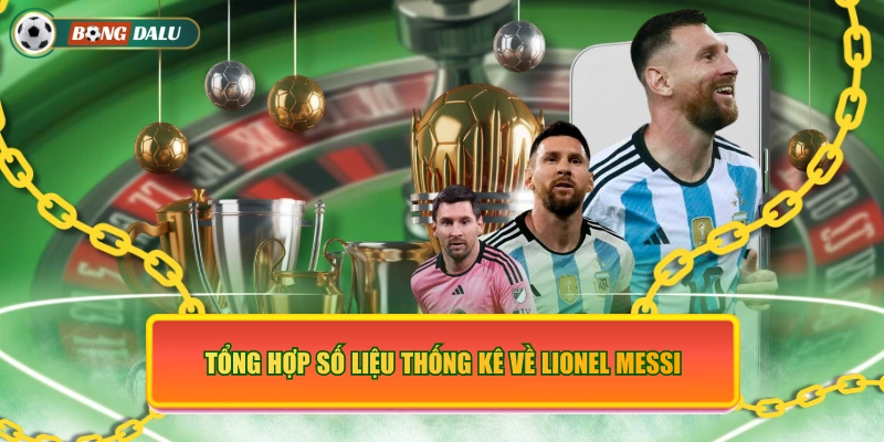Tổng hợp số liệu thống kê về Lionel Messi